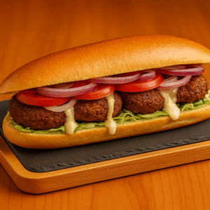 Sandwich Viandes ou Falafels